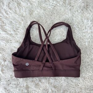 Lululemon Energy Bra *Medium Support, B–D Cups French Press Size 6
